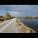 Radweg entlang des Canal du Rhône à Sète
